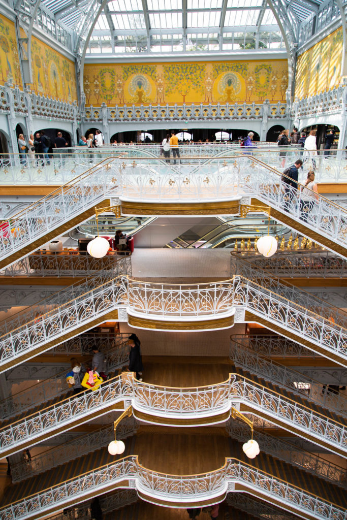 Inside La Samaritaine.