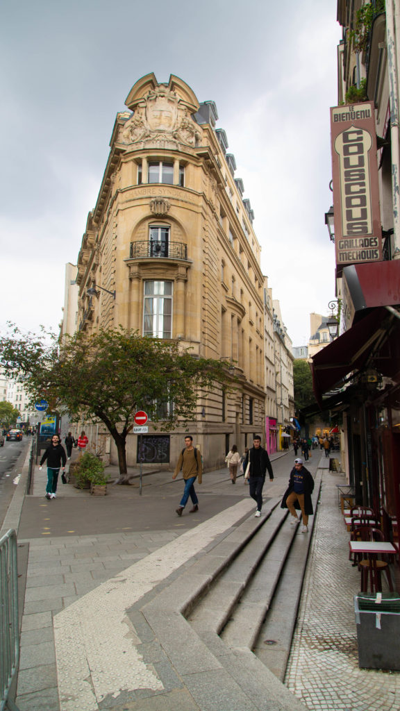 Rue D'Argout at Rue du Louvre